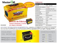 Batería EDNA 12x90 Premiun